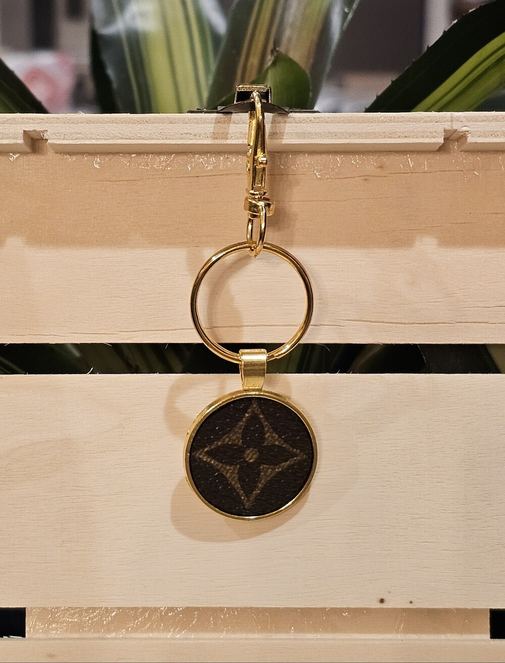 Louis Vuitton Piece In Pendant On Keychain/Bag Charm